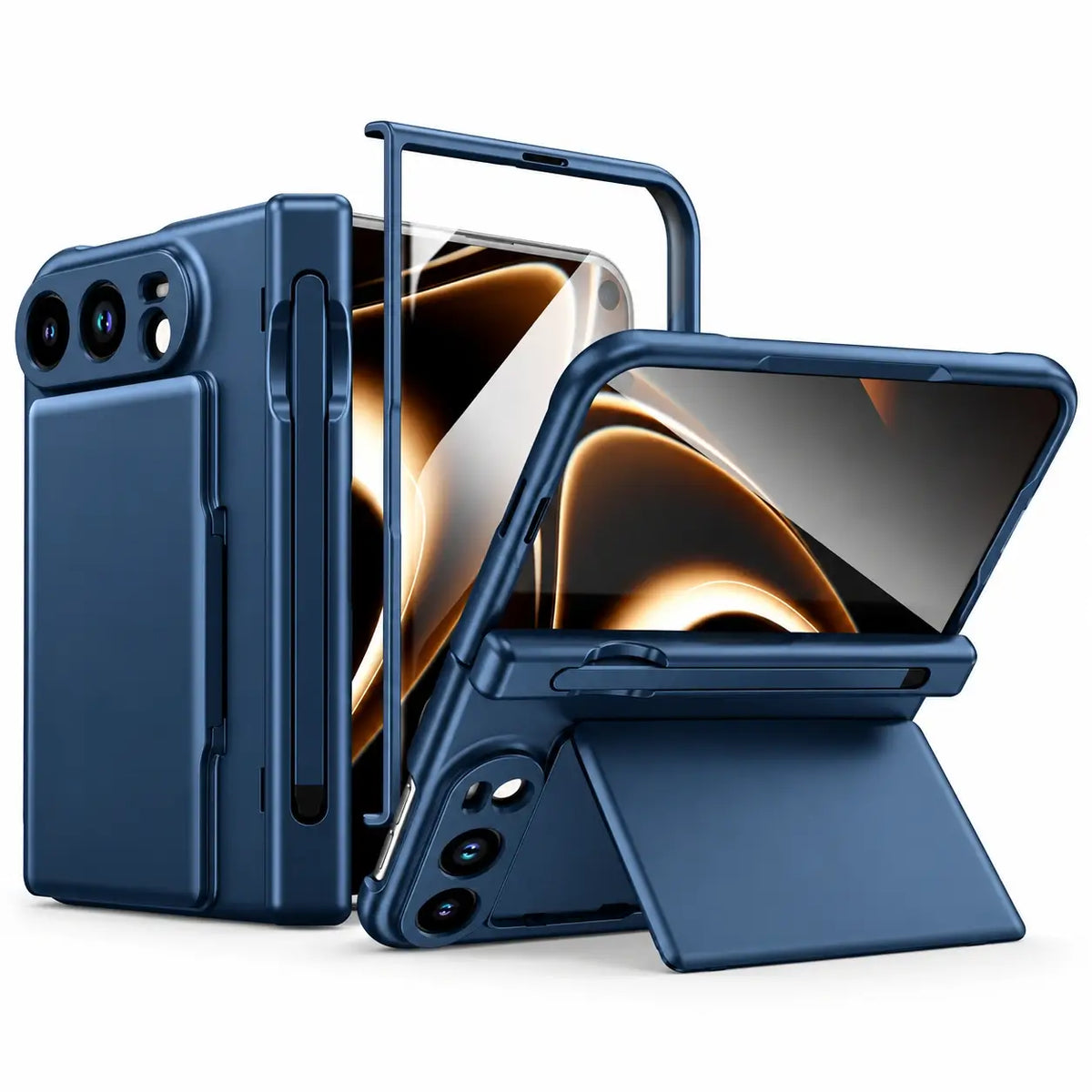 Full Hinge Protection Wallet Case for iPhone Ultra