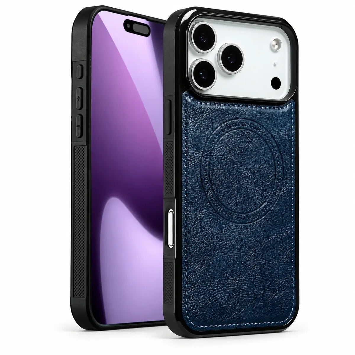 Luxury Leather Magnetic Case for iPhone  Series