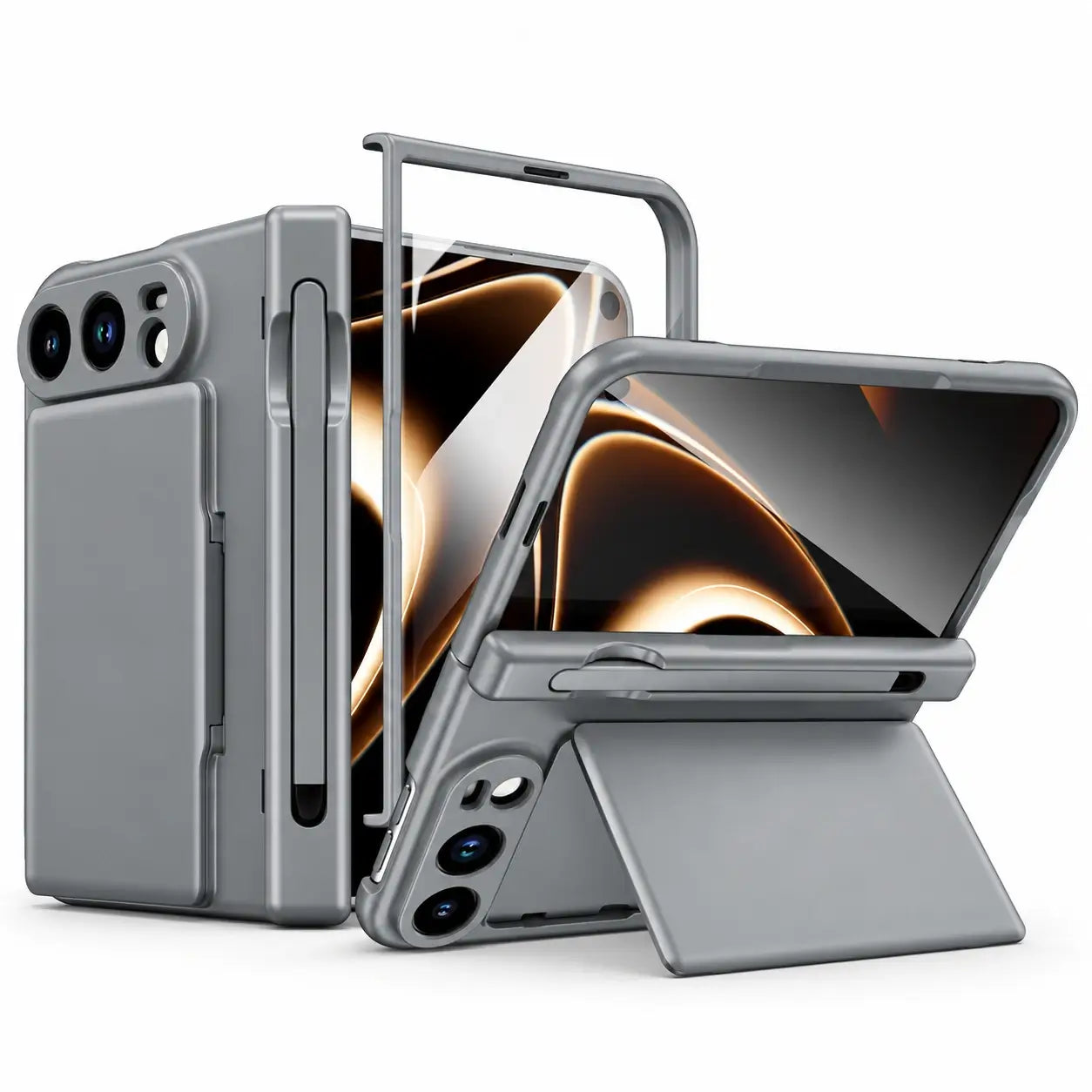 Full Hinge Protection Wallet Case for iPhone Ultra