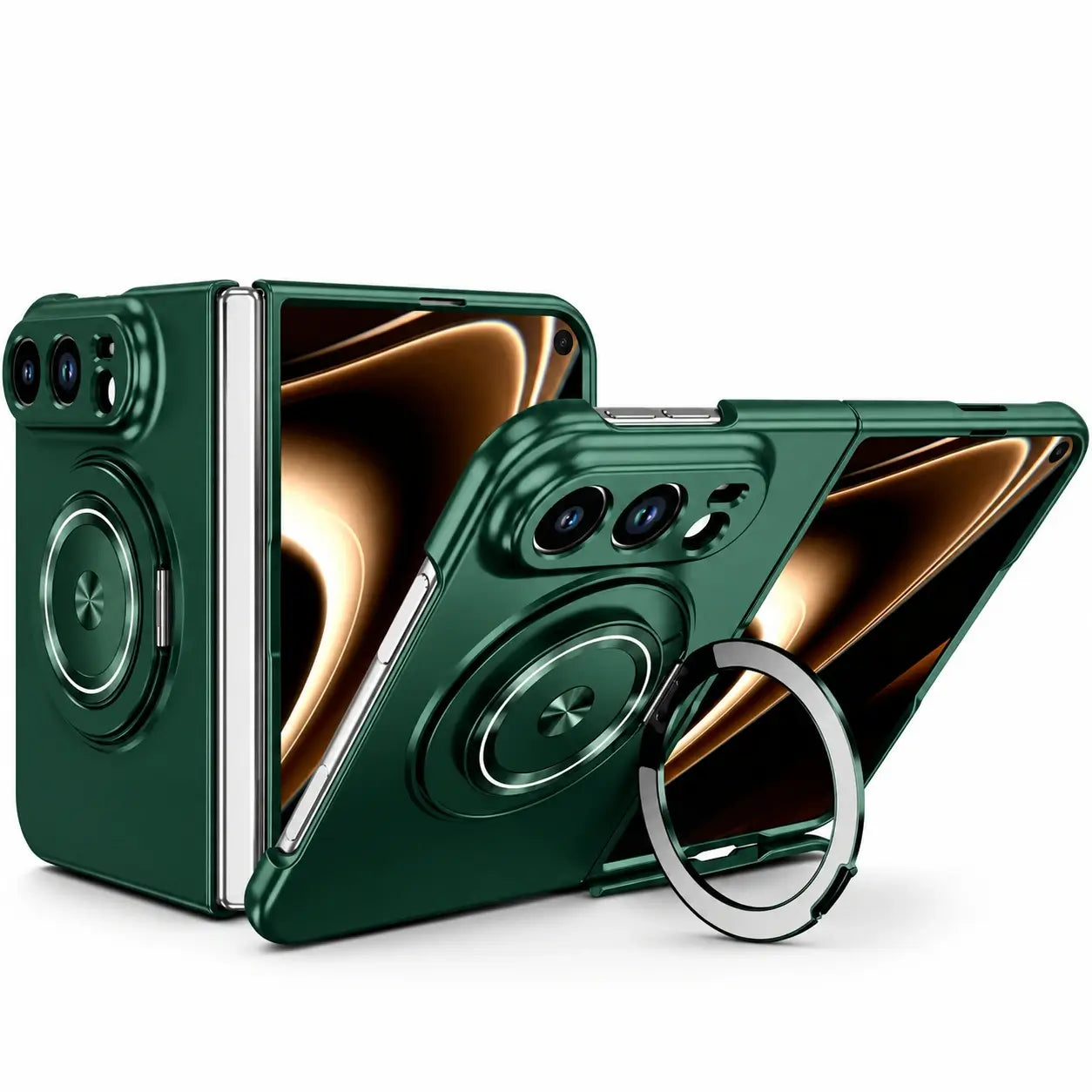 Magnetic Ring Stand Case for iPhone Ultra