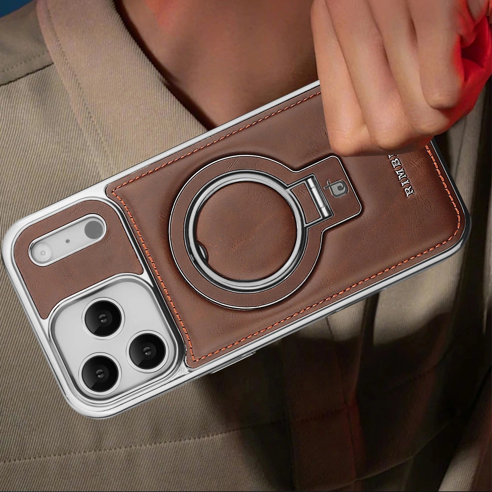 Luxury Leather Case For iPhone