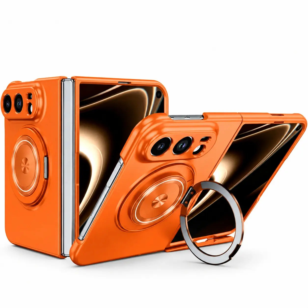 Magnetic Ring Stand Case for iPhone Ultra