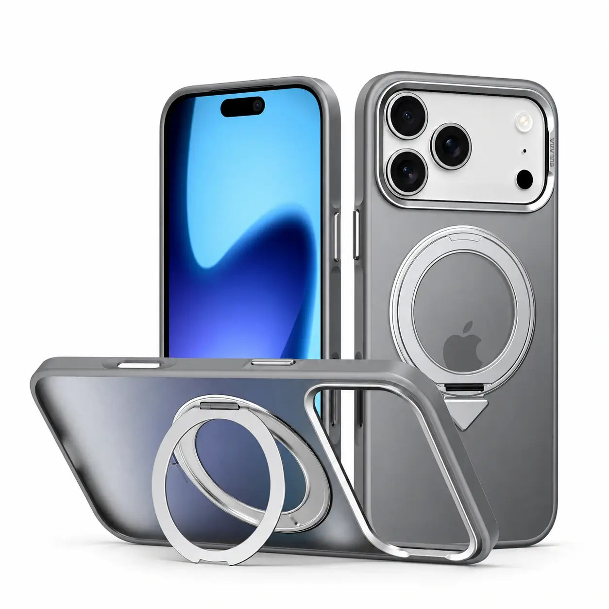 Magnetic Rotating Ring Stand Case for iPhone  Series